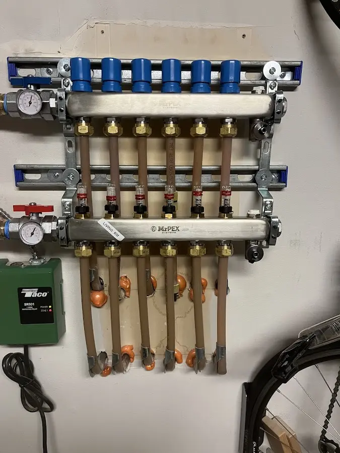 Plumber performing Leak Detection at a residential property in Rothschild